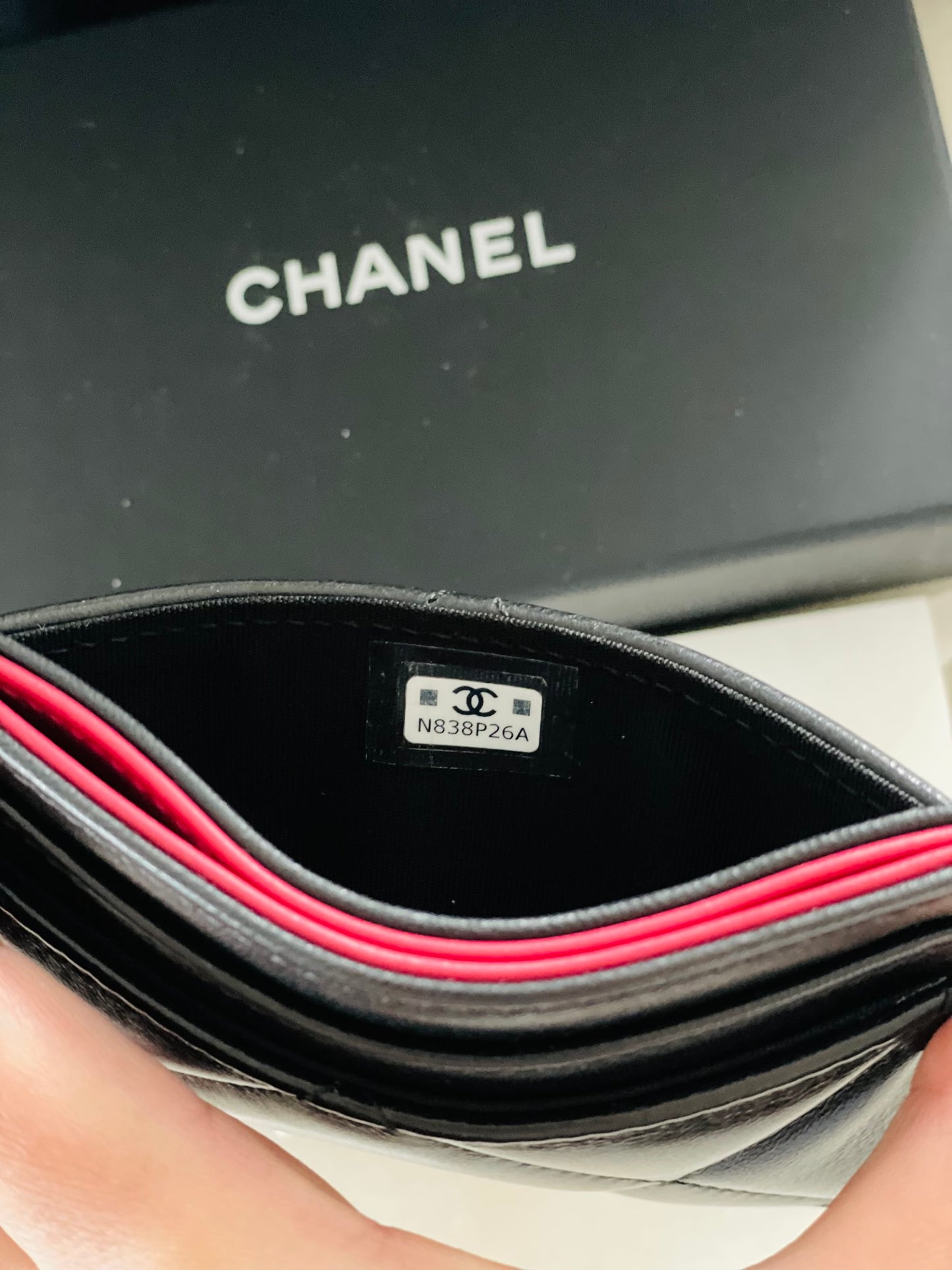 Chanel  card holder