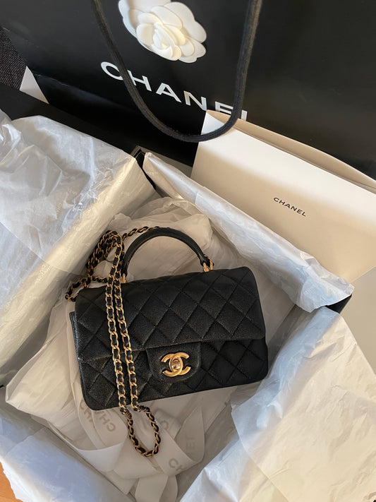 Chanel classic top handle