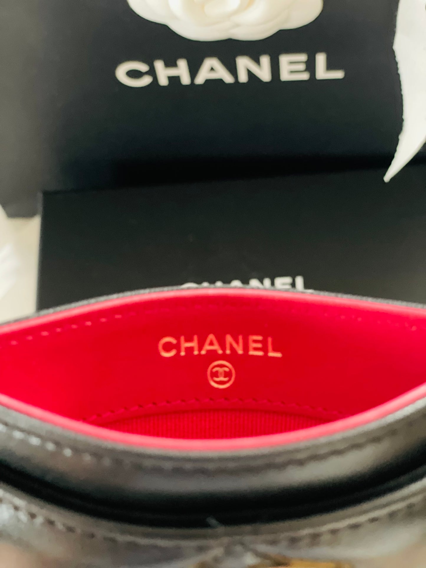 Chanel  card holder