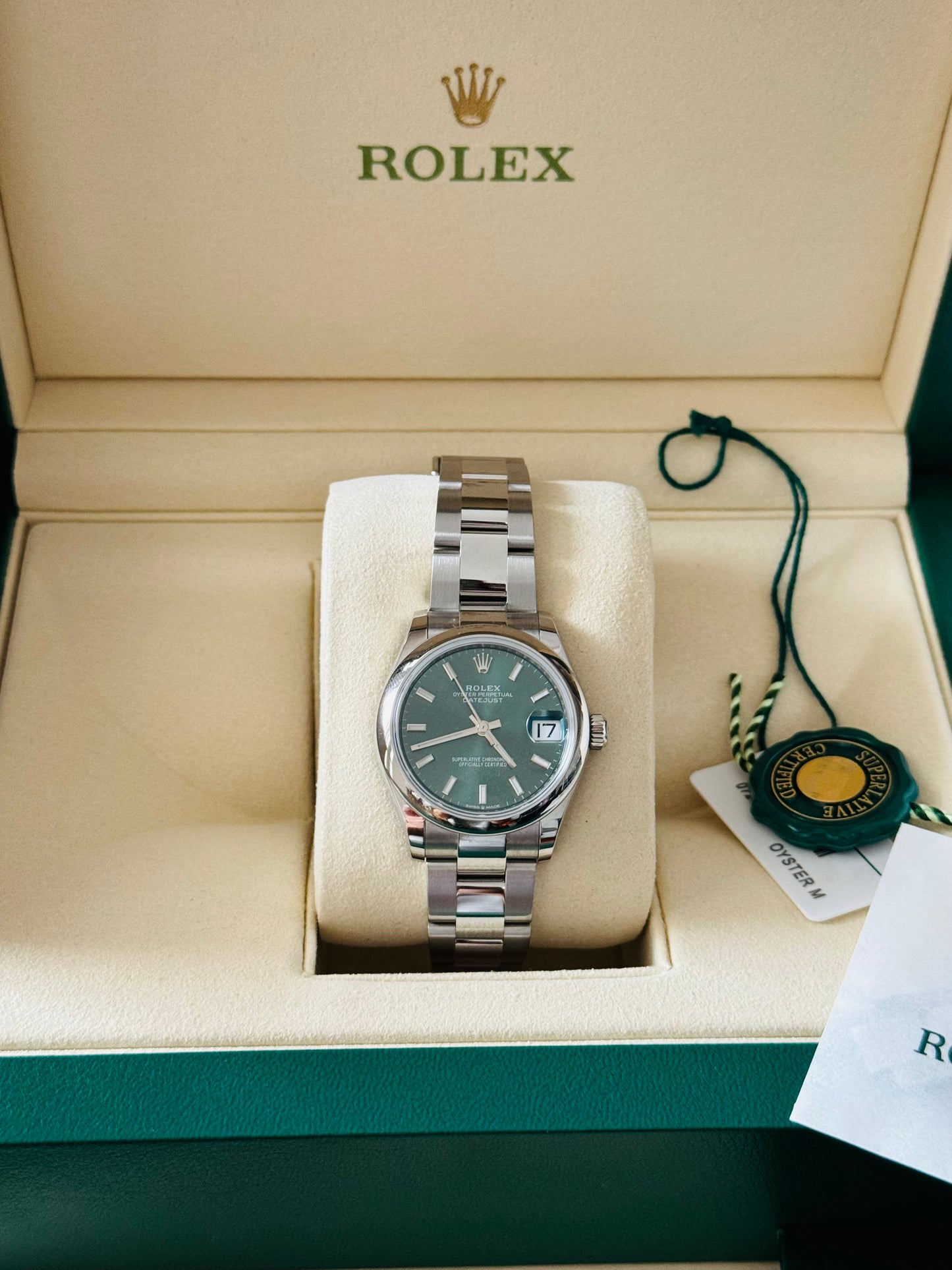 New Rolex Datejust 31mm