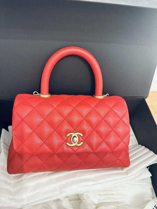 Chanel classic top handle small