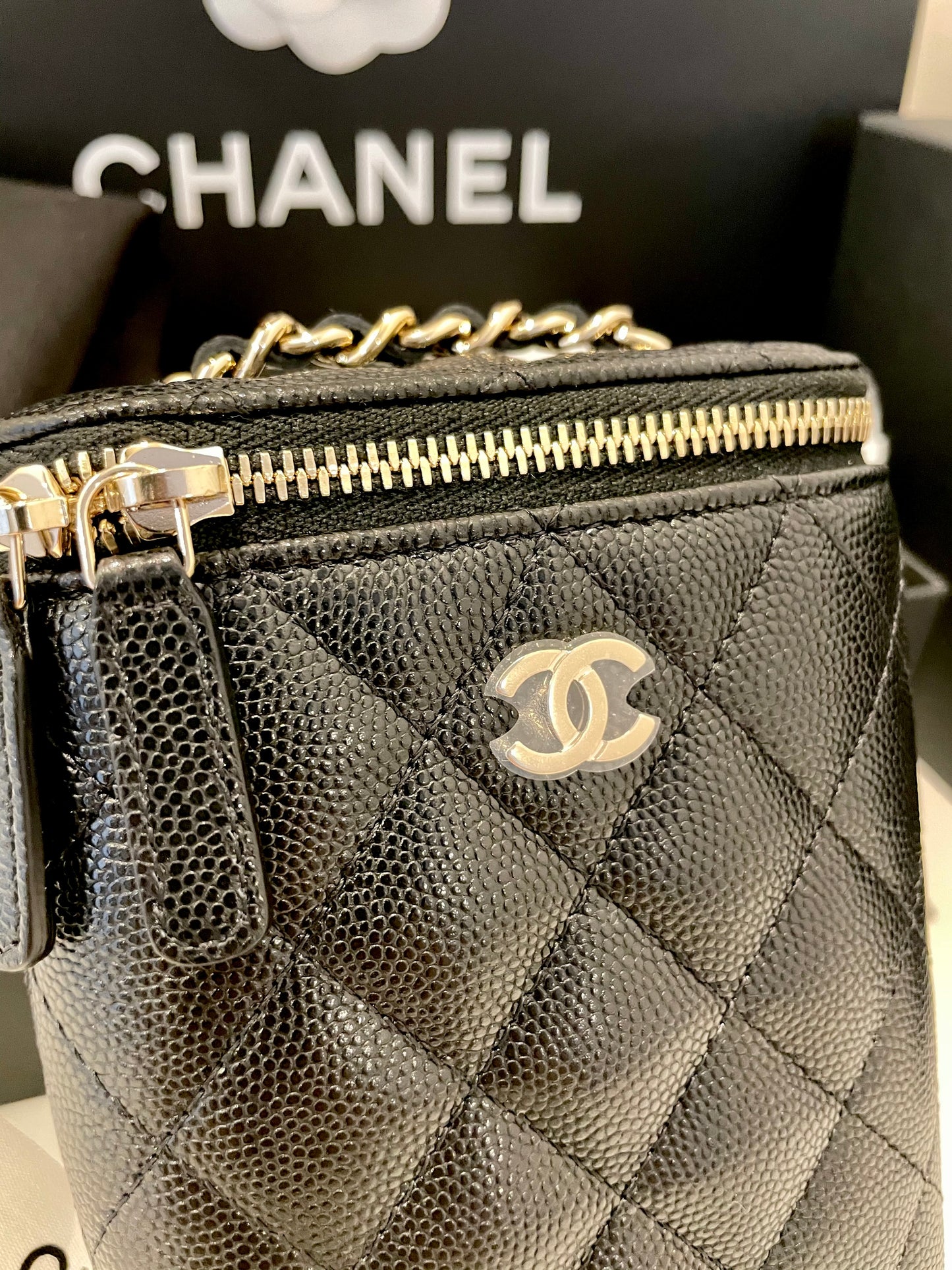 Chanel vanity case