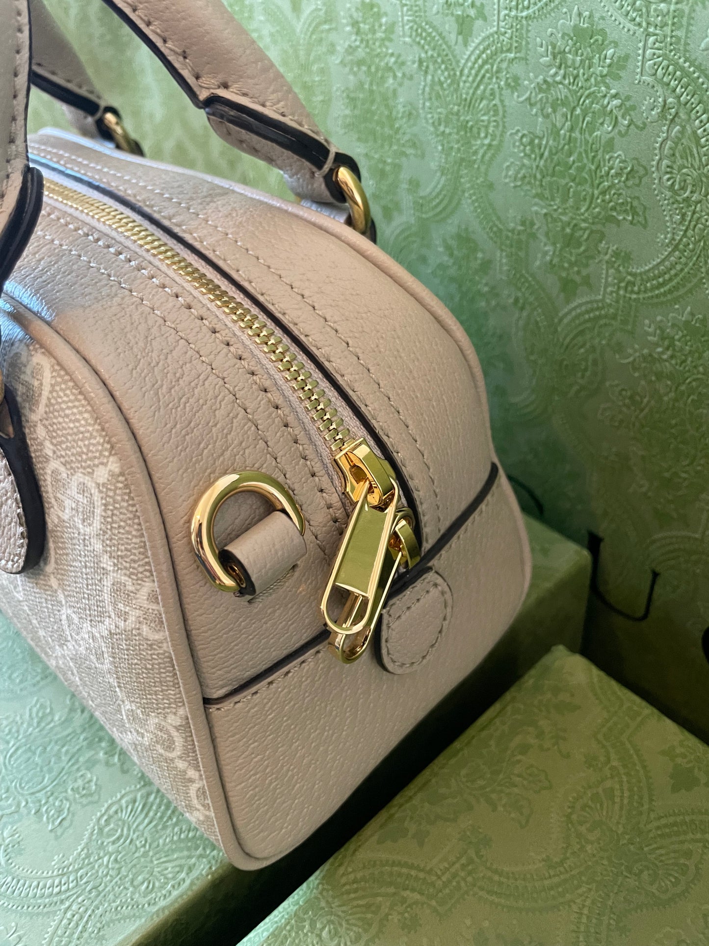 New Gucci Ophidia GG Mini Top Handle