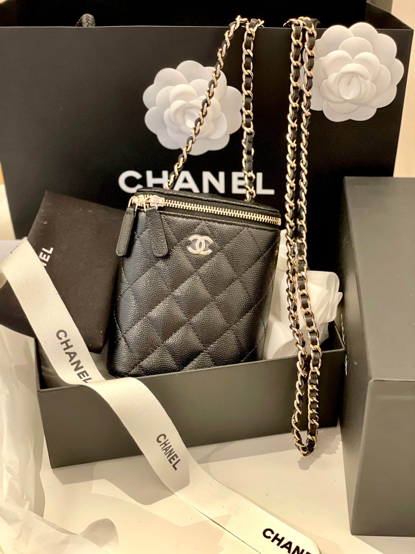 Chanel vanity case